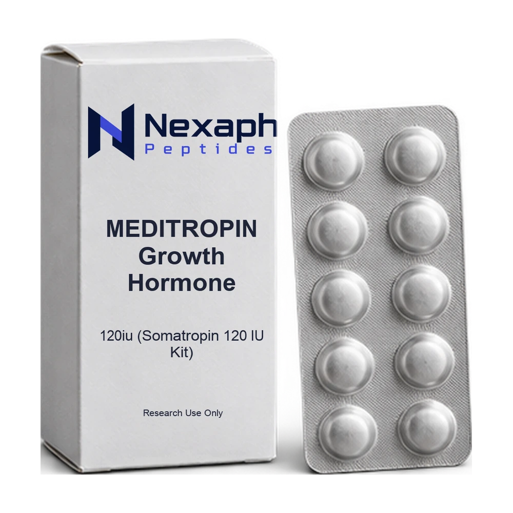 MEDITROPIN Growth Hormone 120iu (Somatropin 120 IU Kit) — Nexaph Peptides