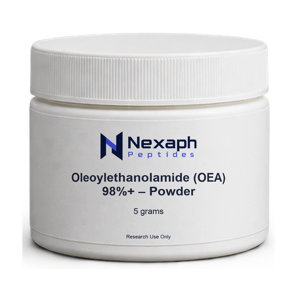 Oleoylethanolamide (OEA) 98%+ – Powder, 5 grams — Nexaph Peptides