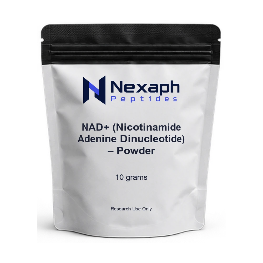 NAD+ (Nicotinamide Adenine Dinucleotide) – Powder, 10 grams — Nexaph Peptides