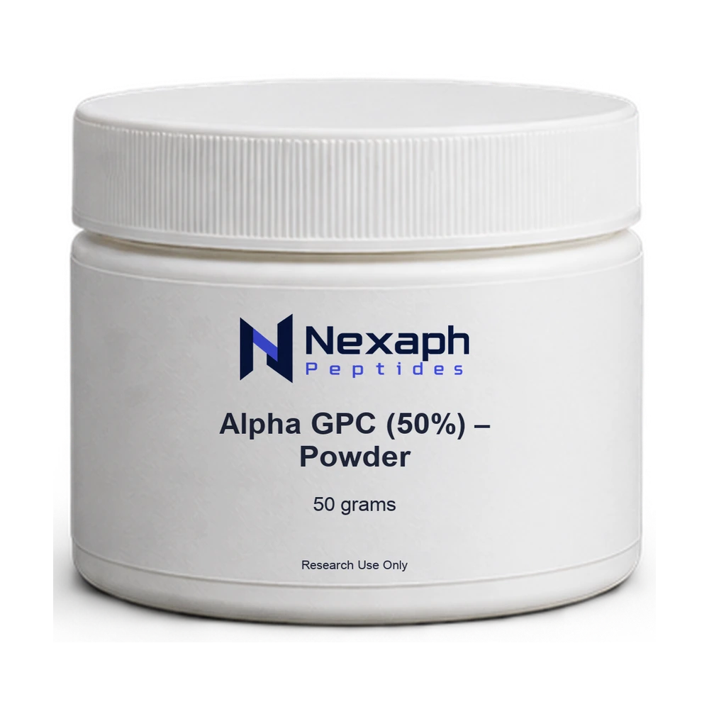 Alpha GPC (50%) – Powder, 50 grams — Nexaph Peptides