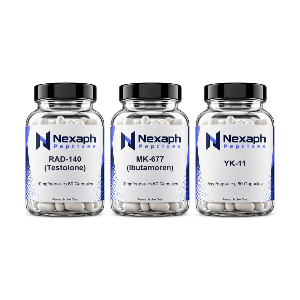 RAD-140 + MK-677 + YK-11 Value Pack — Nexaph Peptides