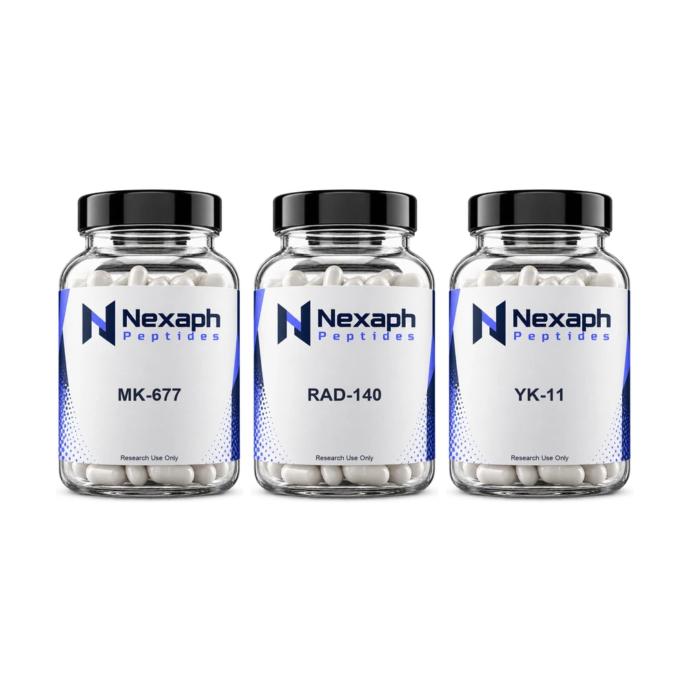 The White Kong Stack (MK 677 + RAD 140 + YK11) — Nexaph Peptides