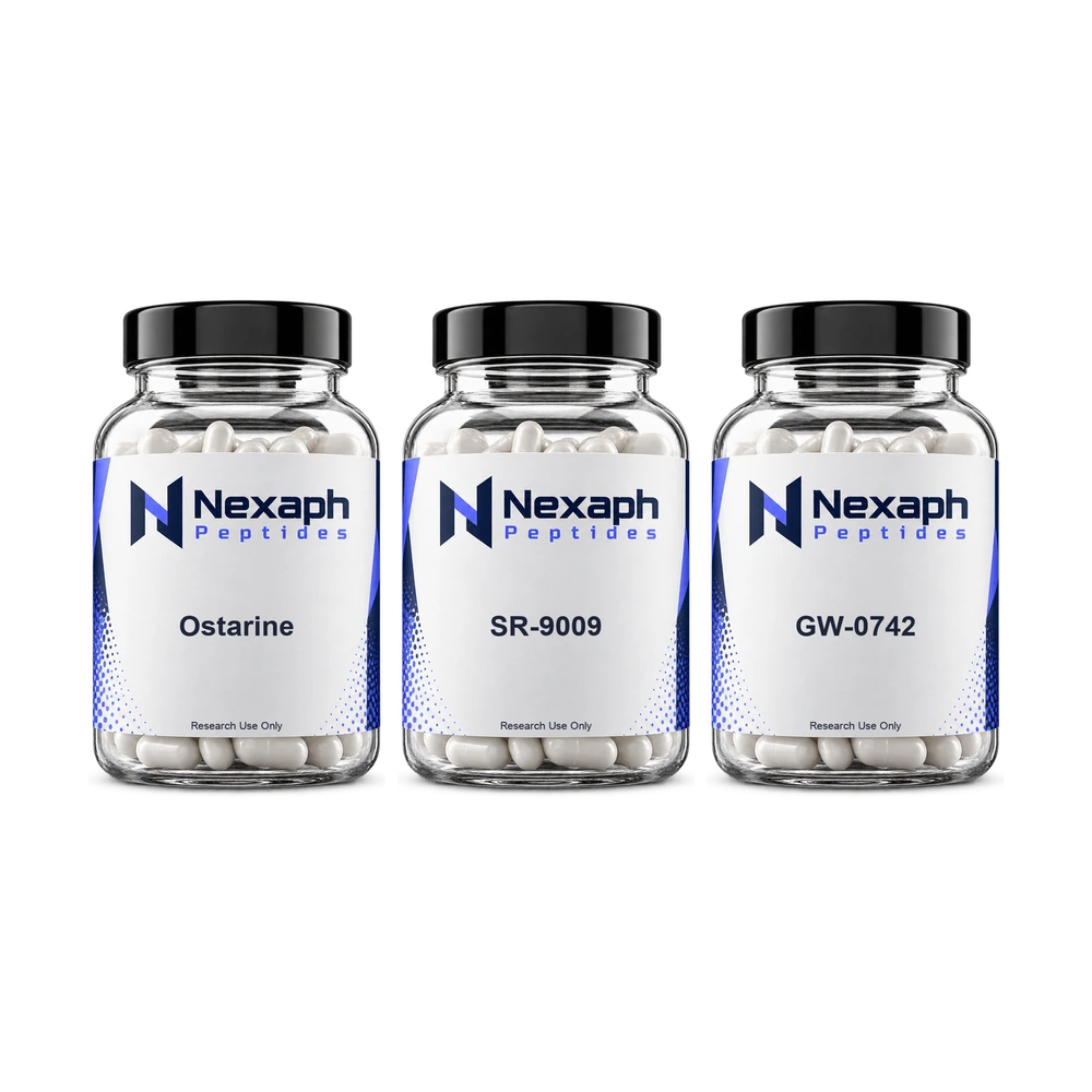 Super Lean Stack (Ostarine + SR-9009 + GW-0742) — Nexaph Peptides