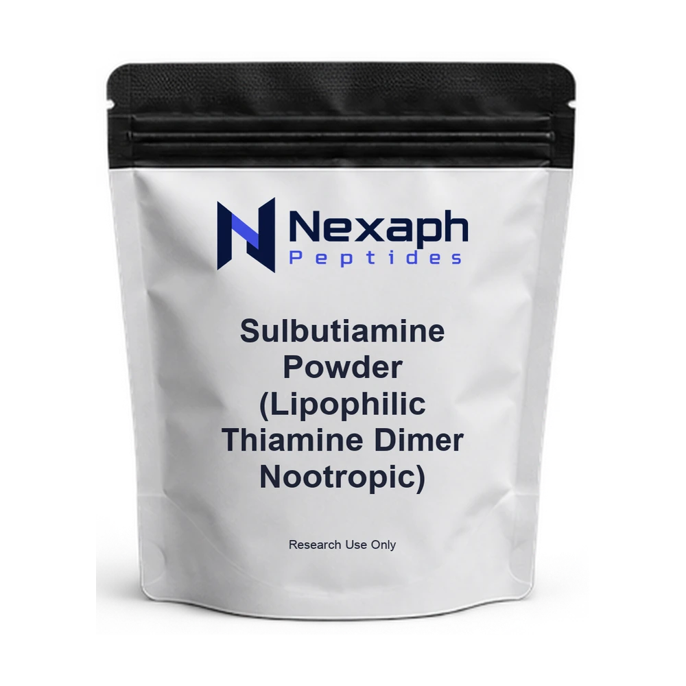 Sulbutiamine Powder (Lipophilic Thiamine Dimer Nootropic) — Nexaph Peptides