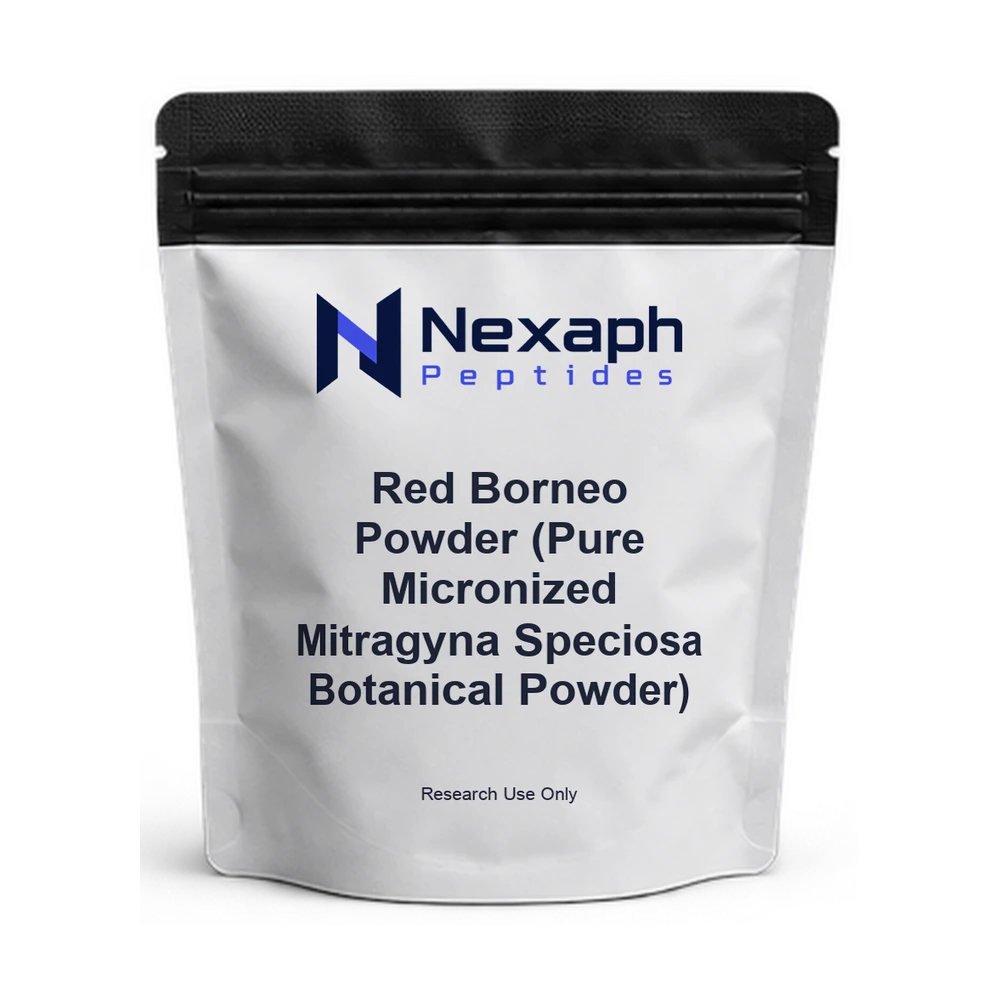 Red Borneo Powder (Pure Micronized Mitragyna Speciosa Botanical Powder) — Nexaph Peptides