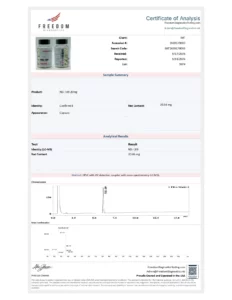 NSI-189 Phosphate (20mg/capsule), 60 Capsules lab report